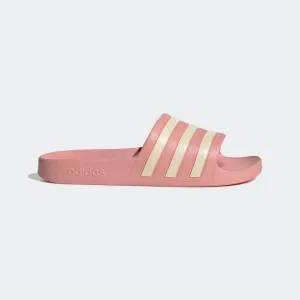 Adilette Aqua Slides (Wonder Mauve   Wonder White   Wonder Mauve)