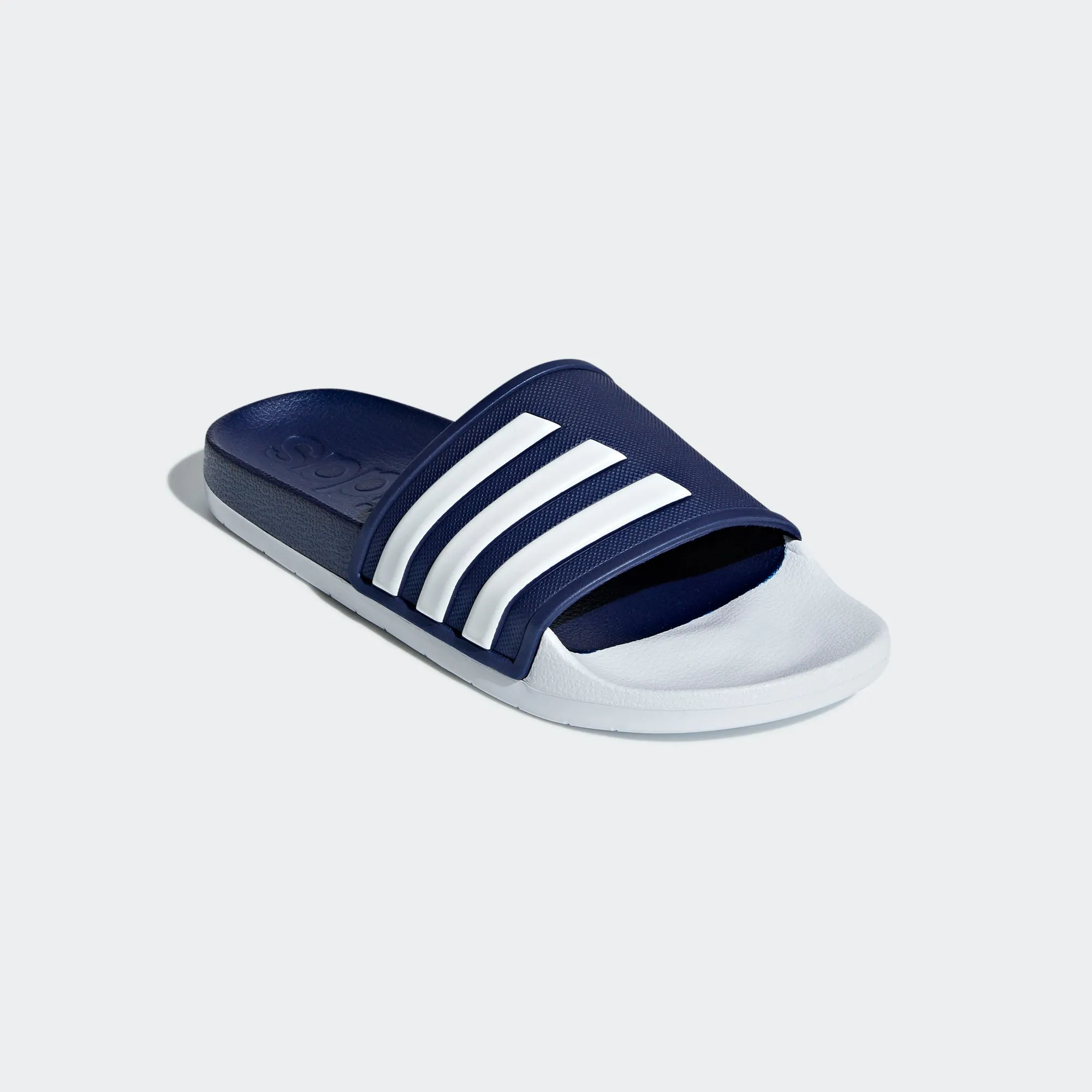 Adilette TND Slides (Dark Blue & White)
