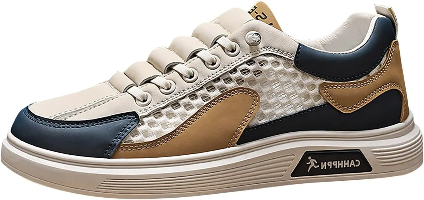 Arch Support Sports Shoes for Men Lightweight Sport Gym Jogging Walking Sneaker Lightweight Work Shoes for Men