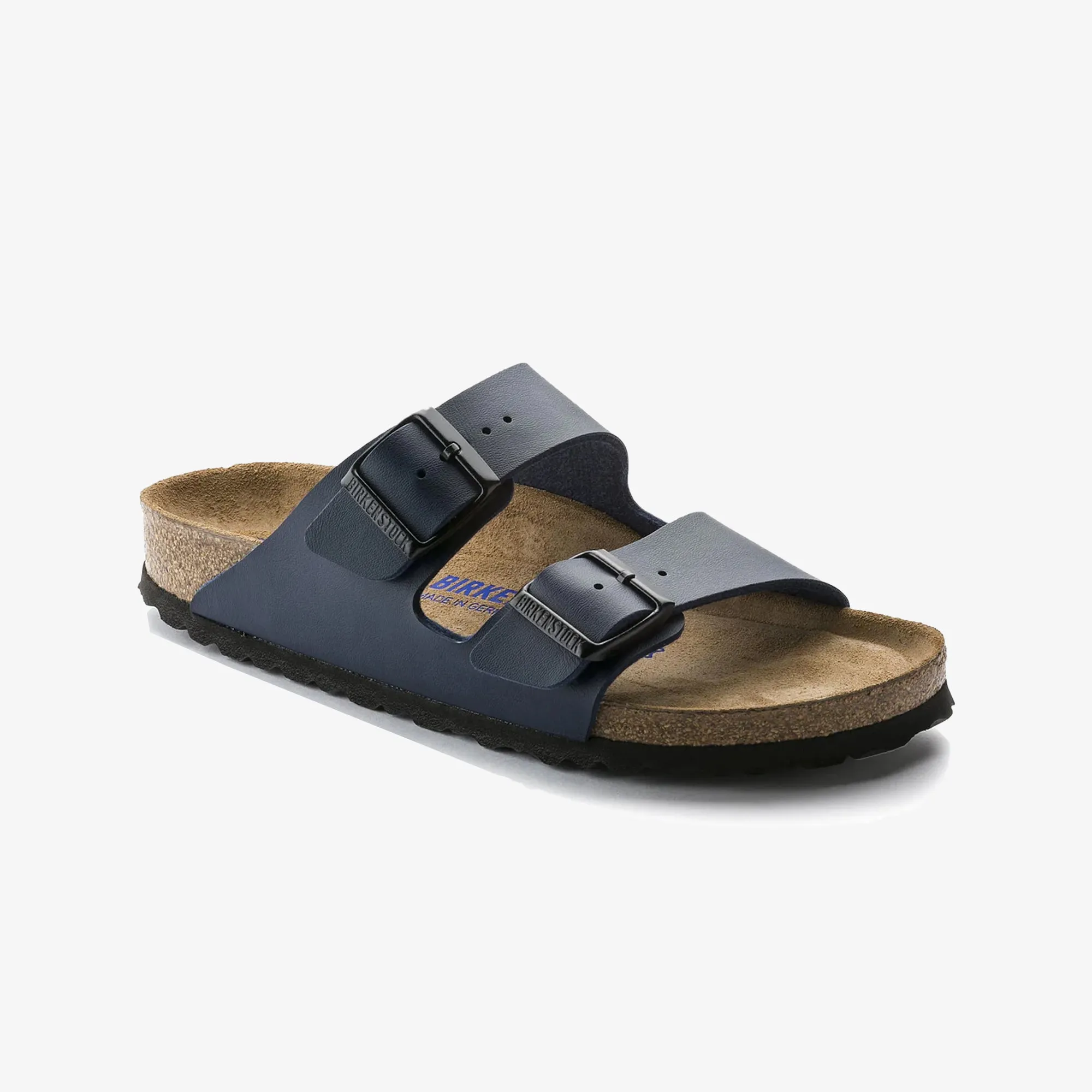 Birkenstock | ARIZONA SOFT FOOTBED BIRKO-FLOR  { BLUE