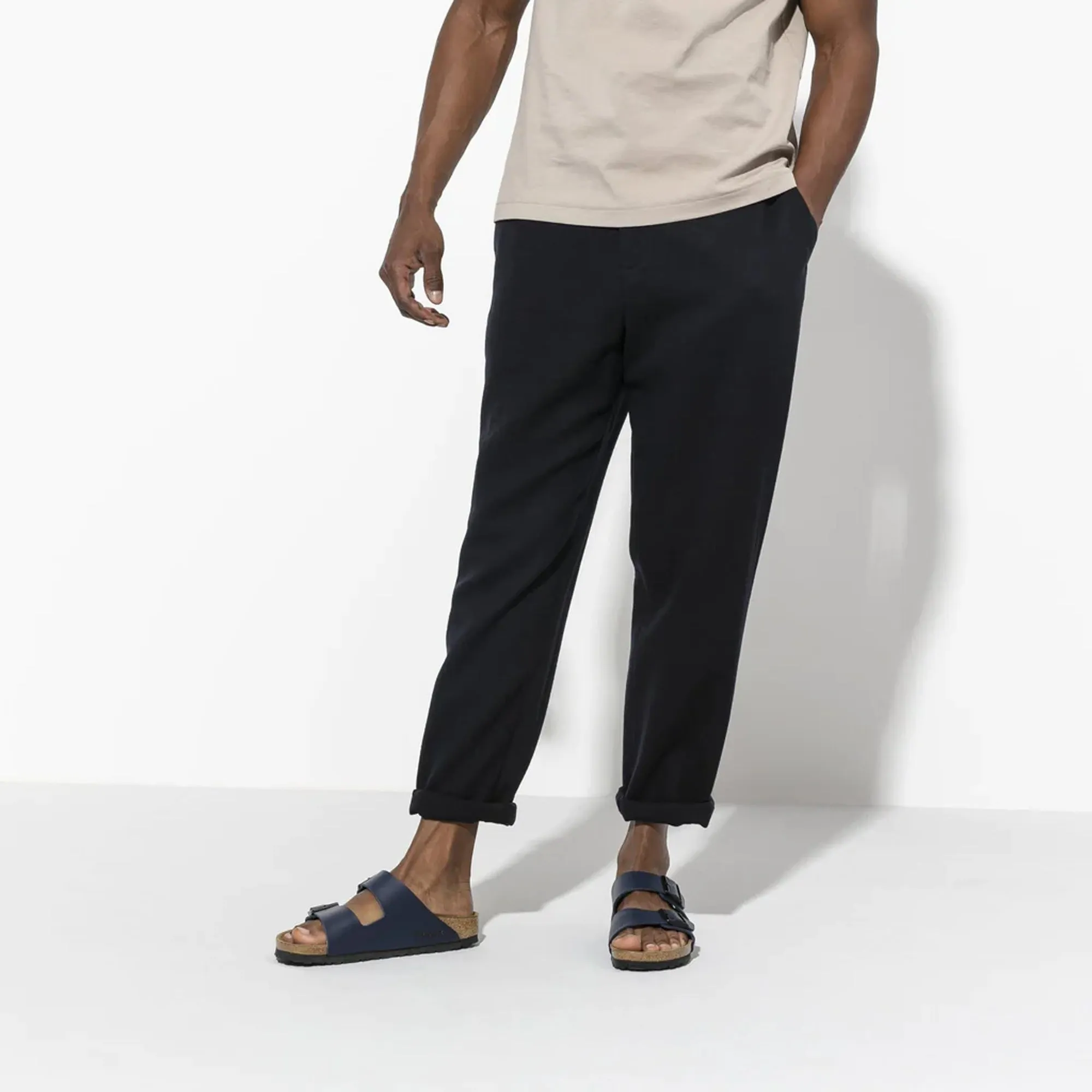 Birkenstock | ARIZONA SOFT FOOTBED BIRKO-FLOR  { BLUE
