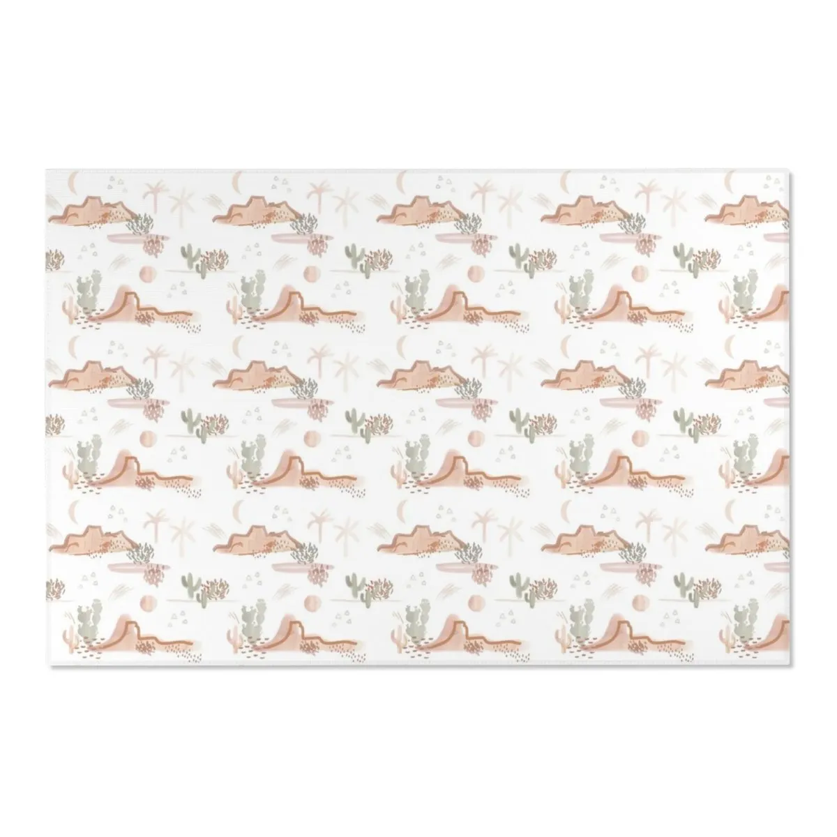 Boho Desert Nursery Rug