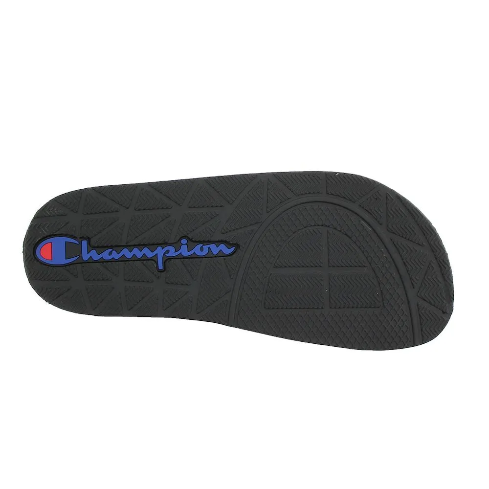 Champion IPO Split Jock Slides (Black)