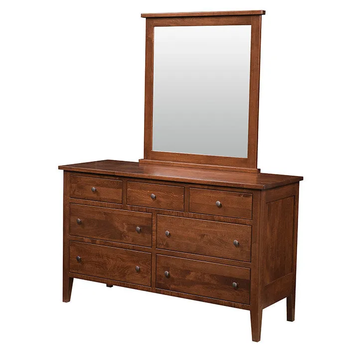 Chelsea Amish Dresser with Mirror