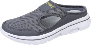 Clogs for Women 2025 Casual Non Slip Orthopedic Sneakers Breathable Mesh Walking Mules Sneakers Comfort Support Sports Sandals Closed Toe Slides Walking Shoes