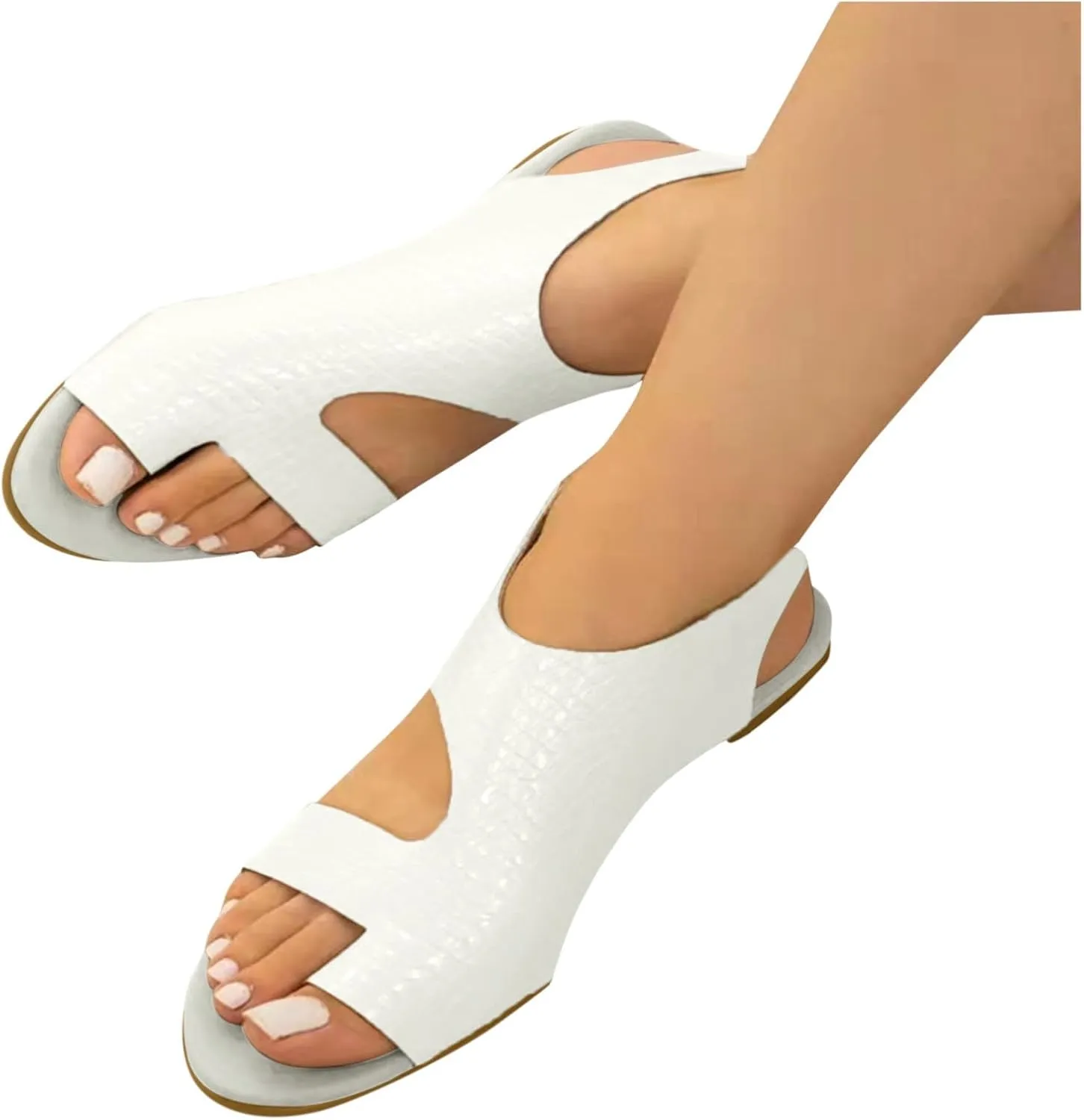Comfortable Slip On Slide Sandals for Women Summer Comfortable Summer Dress Shoes Temperament Sandals