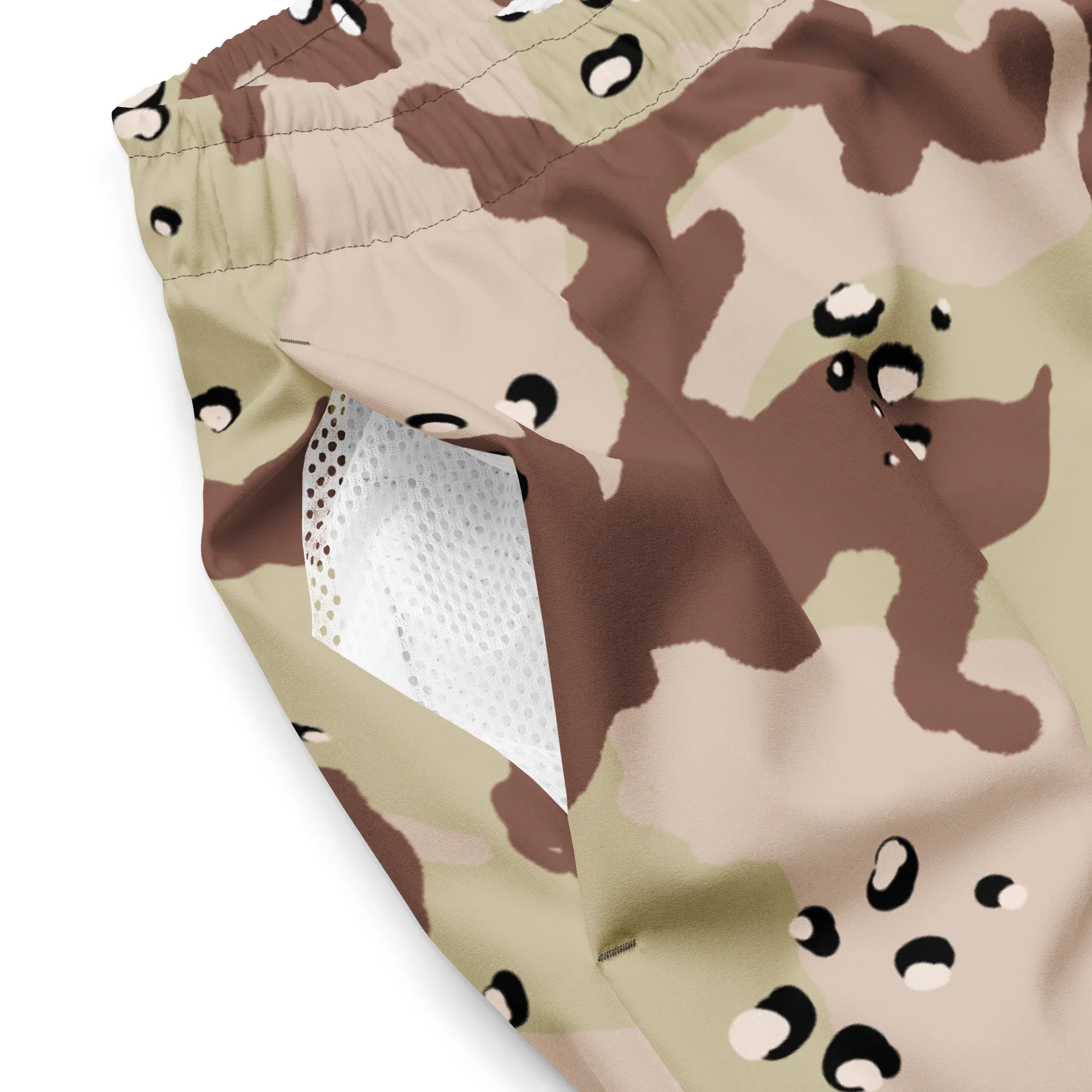 Desert Camo 1972 Experimental Six-Color Desert Pattern Swim Trunks