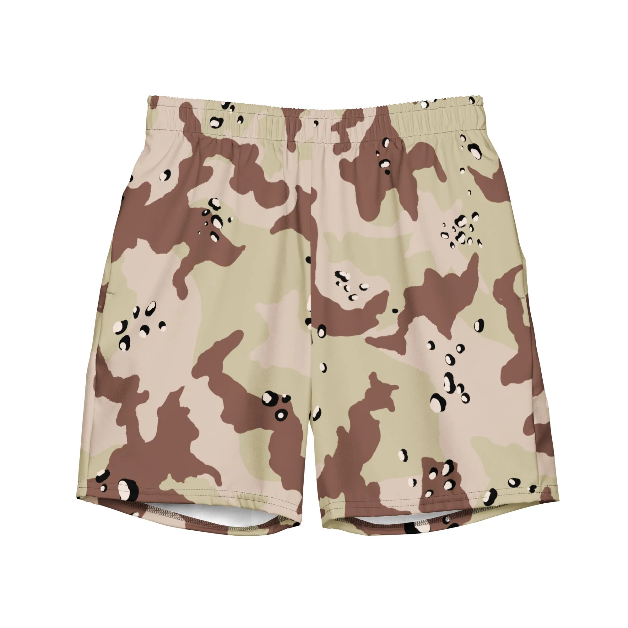 Desert Camo 1972 Experimental Six-Color Desert Pattern Swim Trunks