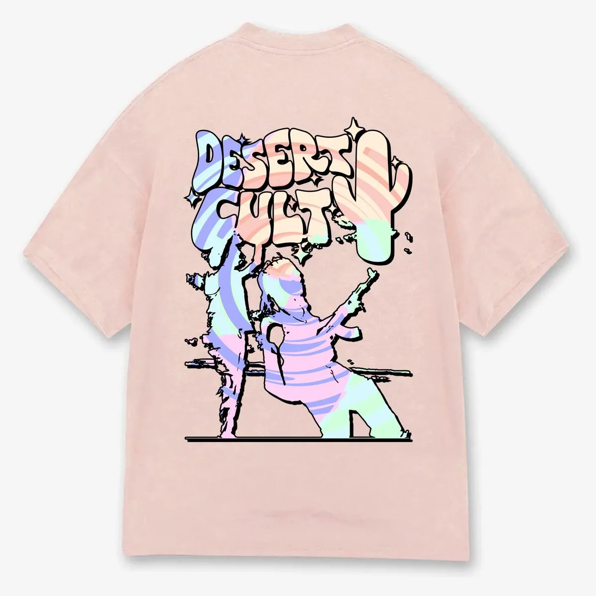 Desert Cult T-Shirt - Rose Quartz