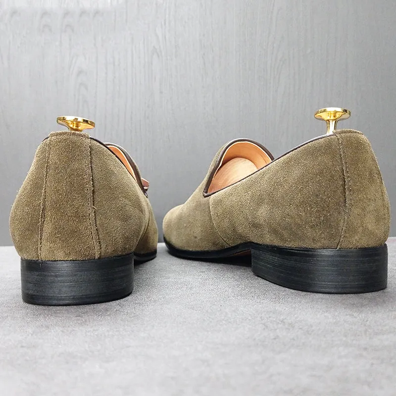 ExoticGator Luxe Tassel  Dress Shoes