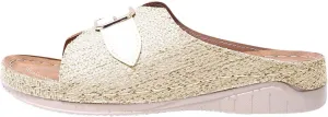 Flat Sandals for Women Orthopedic Arch Support Wedge Platform Slippers Casual Espadrilles Slip On Open Toe Wide Width Home Slippers Summer Beach Fashion Shoes