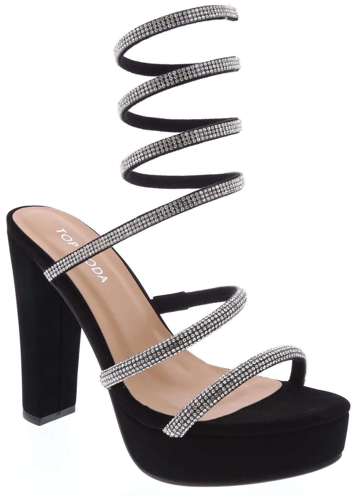 GENE-5 Black Faux Suede