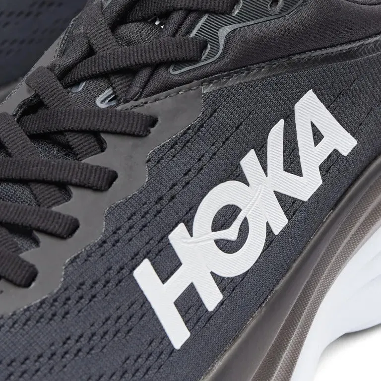 Hoka One One M Bondi 8 sneakers, black, white