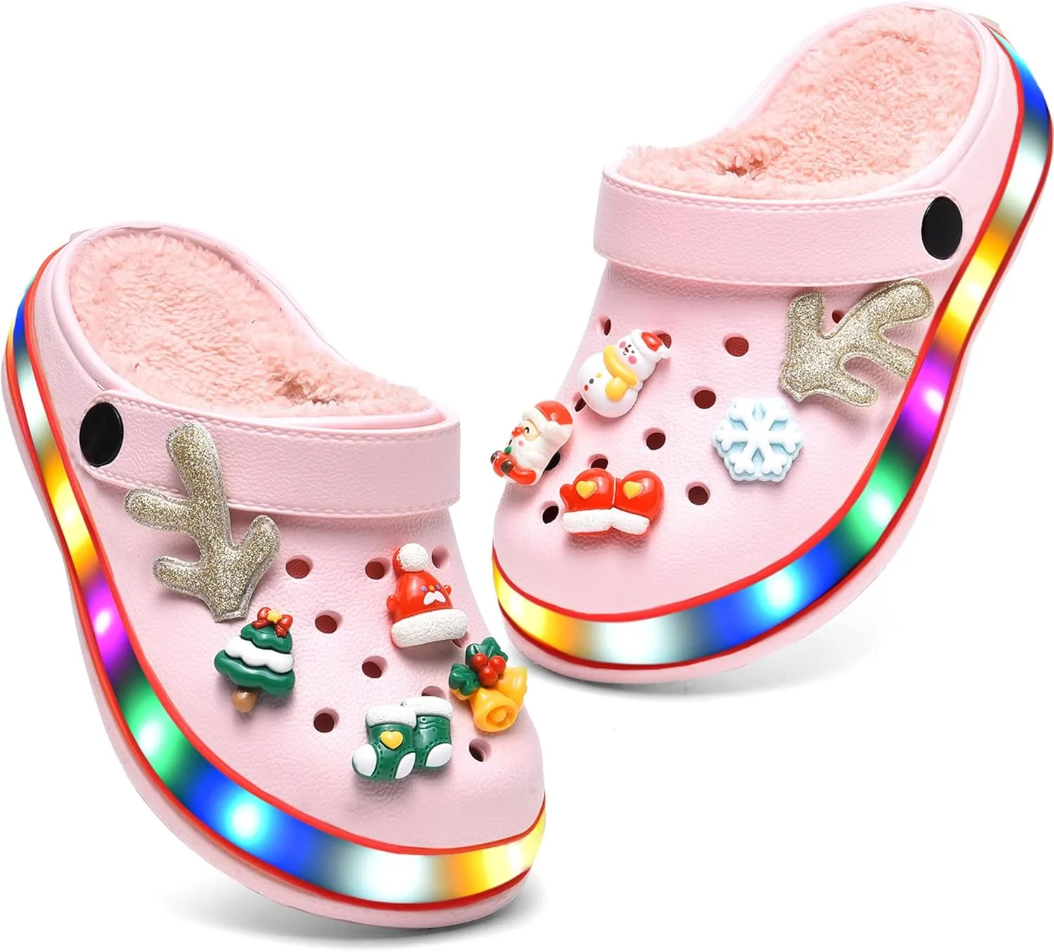 Kids' Boys Girls LED Clogs Cute Garden Shoes Cartoon Slides