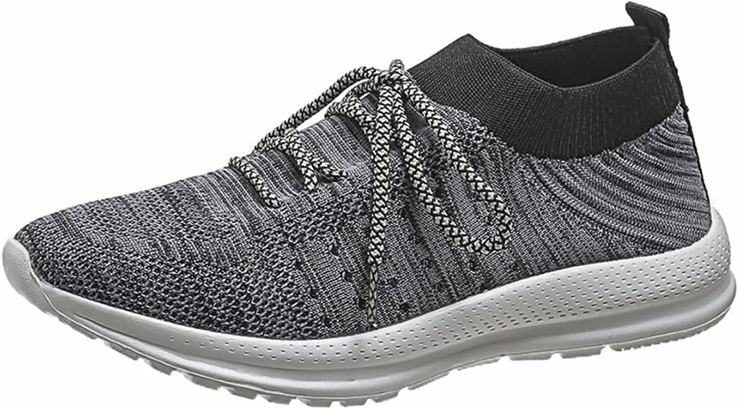 Ladmiple Running Shoes Womens Slip On Sneakers Walking Shoes Arch Support Tennis Workout Gym Fashion Athletic Shoes
