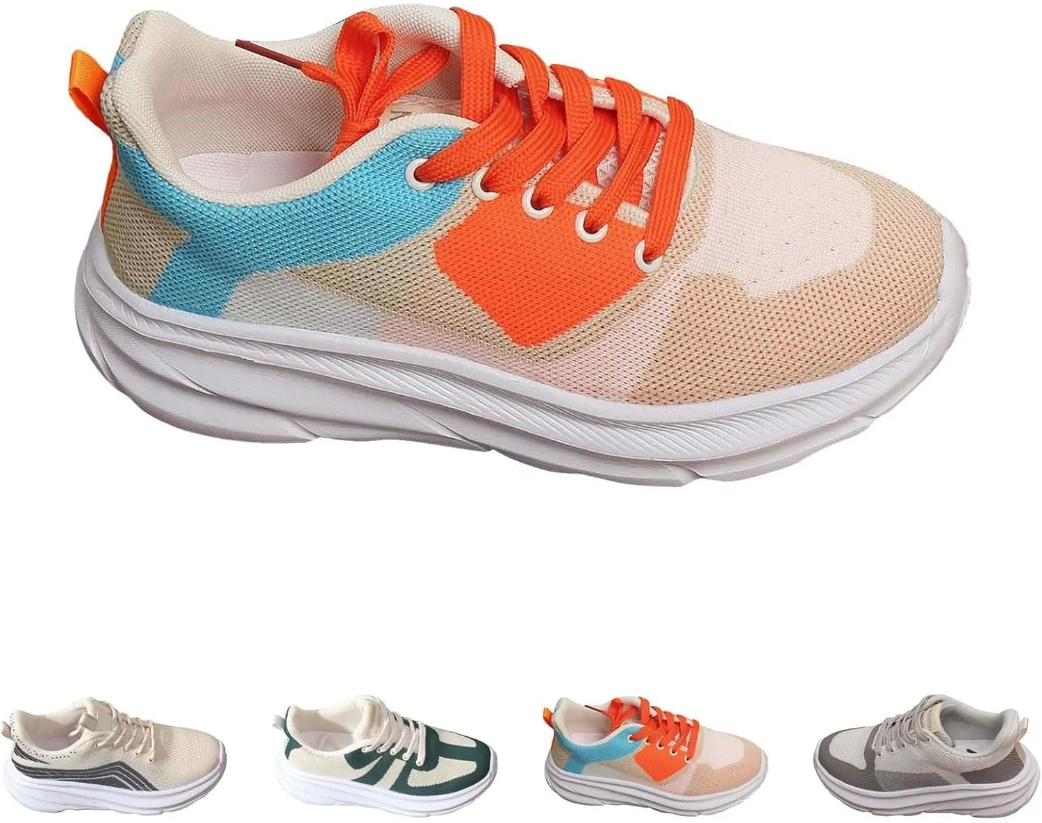 Men Women Non Slip Running Sneakers Ultra Light Breathable Walking Fashion Sneakers Mesh Workout Sports Shoes