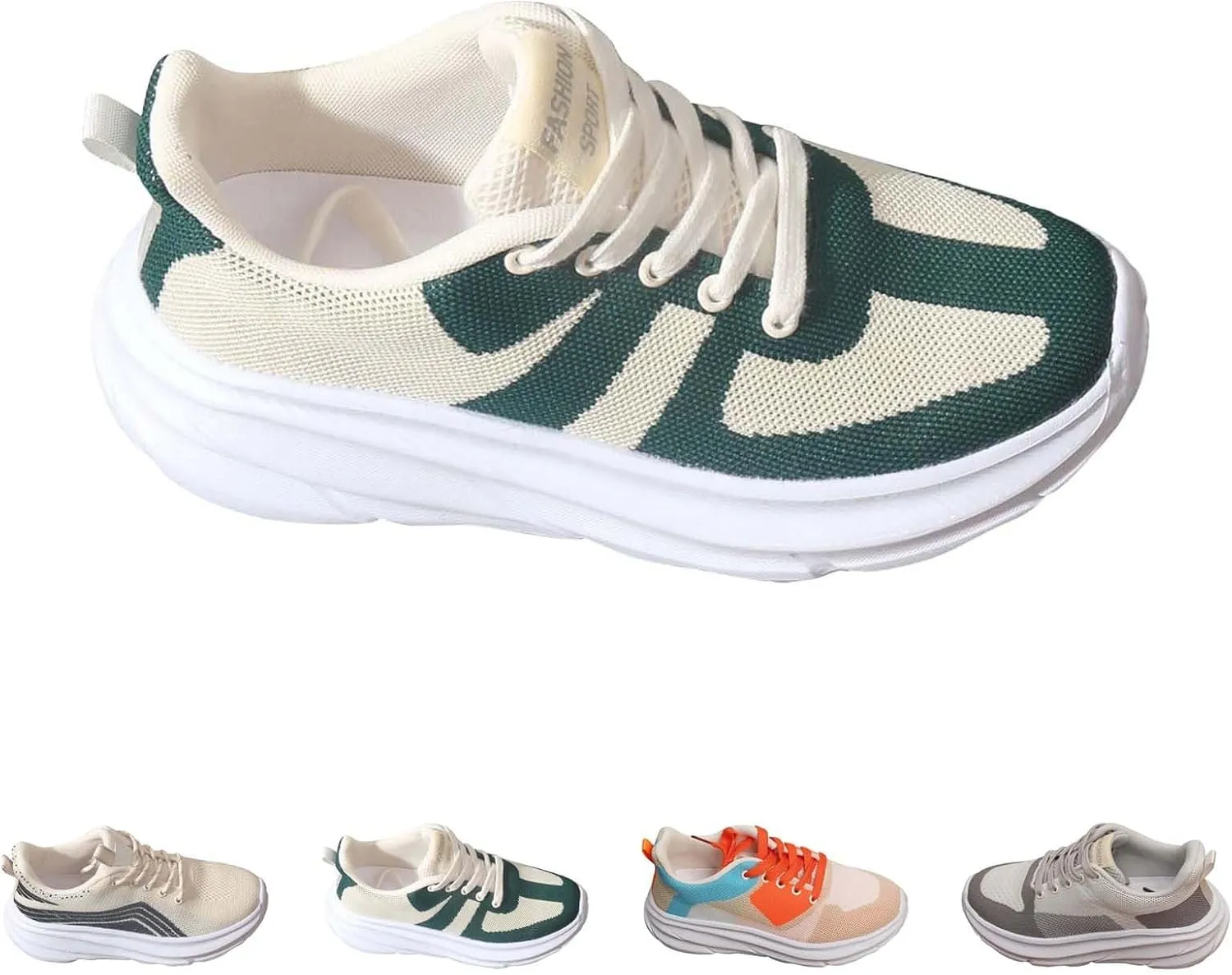 Men Women Non Slip Running Sneakers Ultra Light Breathable Walking Fashion Sneakers Mesh Workout Sports Shoes