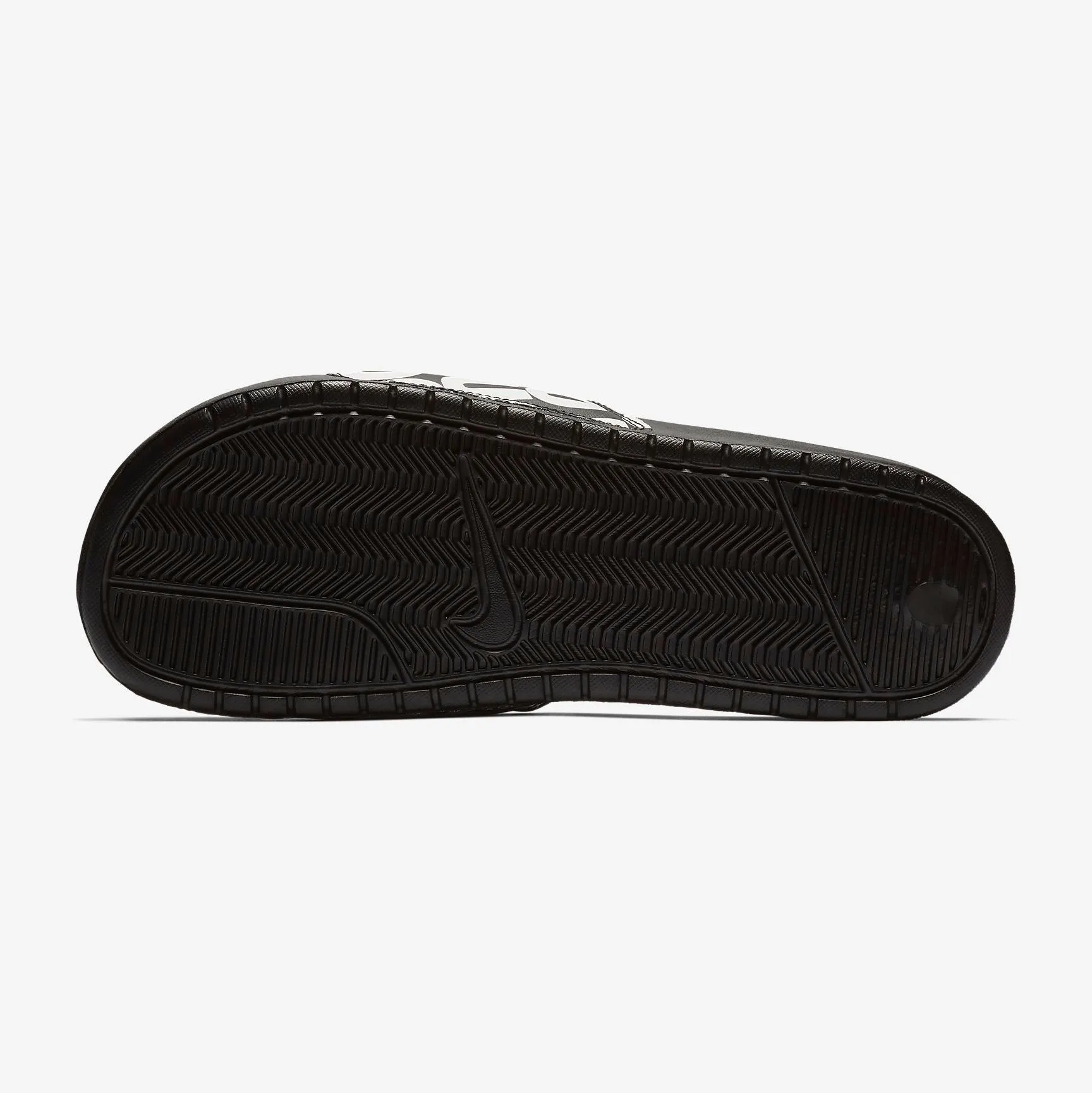 Men's Nike Benassi Just Do It Repeat (Black White)(631261-024)