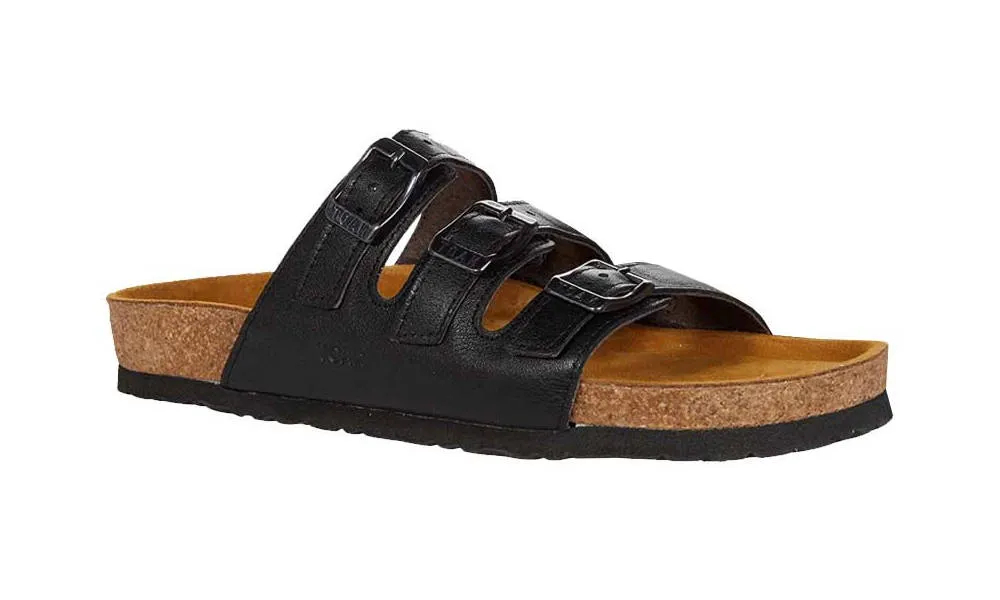 Naot Womens Austin Soft Black Leather