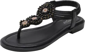 Non Slip Flat Bottom Sandals for Women Casual Summer Comfortable Walking Shoes Comfortable Walking Flat Sandals