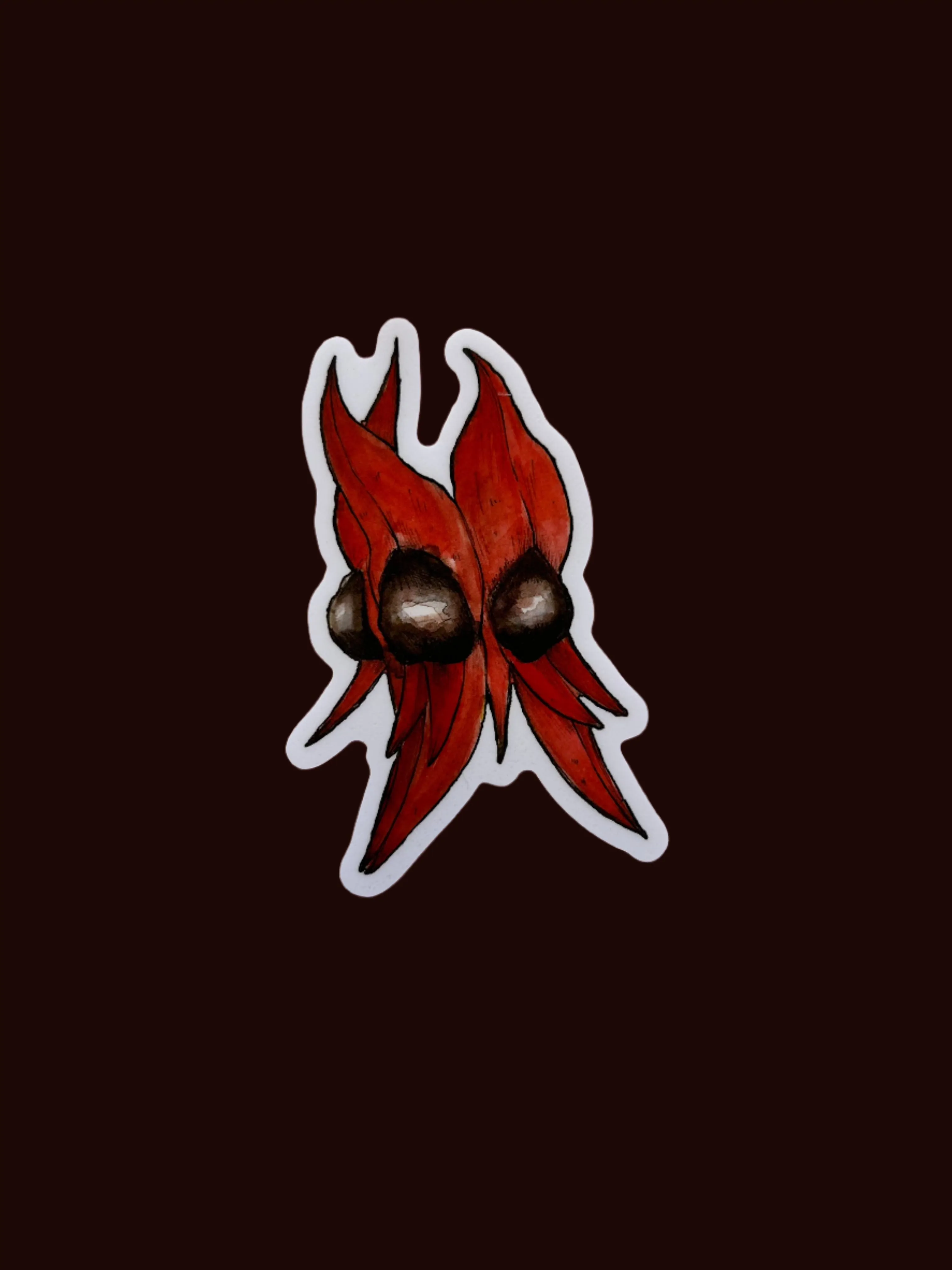 Sturt's Desert Pea Vinyl Sticker