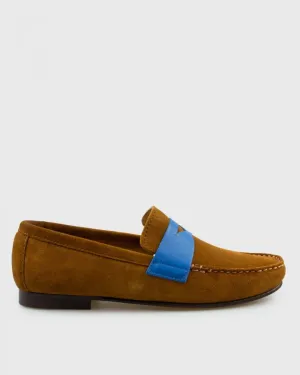 VINCENT & FRANKS VF64ANTI_ IRIS SUEDE LOAFER