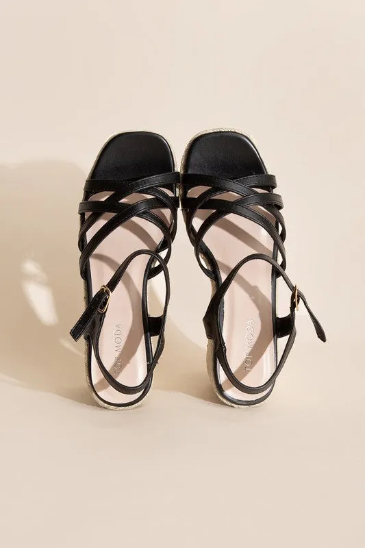 WEBSTER Wedge Sandal Platform Heels