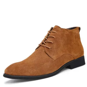 West Louis Leather Retro Desert Style Boots