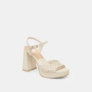 Women's Dolce Vita Peyten  Toe Platform Heels with Style