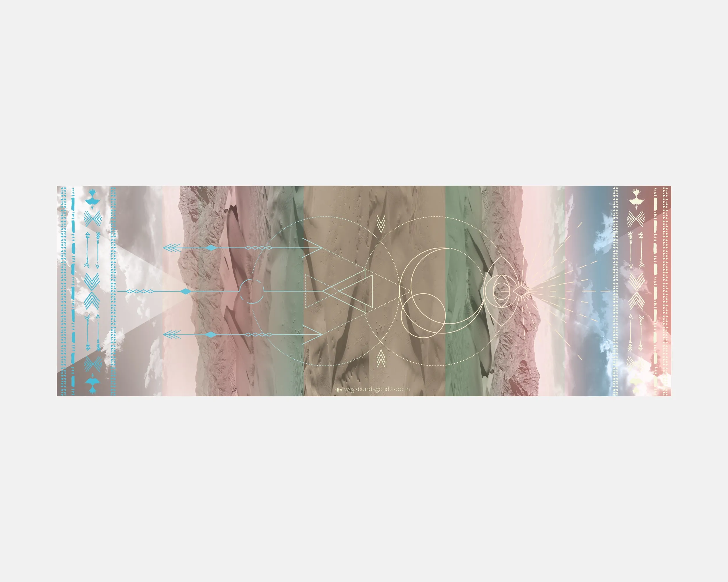 Yoga Mat - Sahara Print